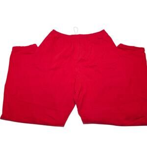 Vintage 90s Fruit of the Loom Best Men's Size Large Red Sweatpants Pockets Pant